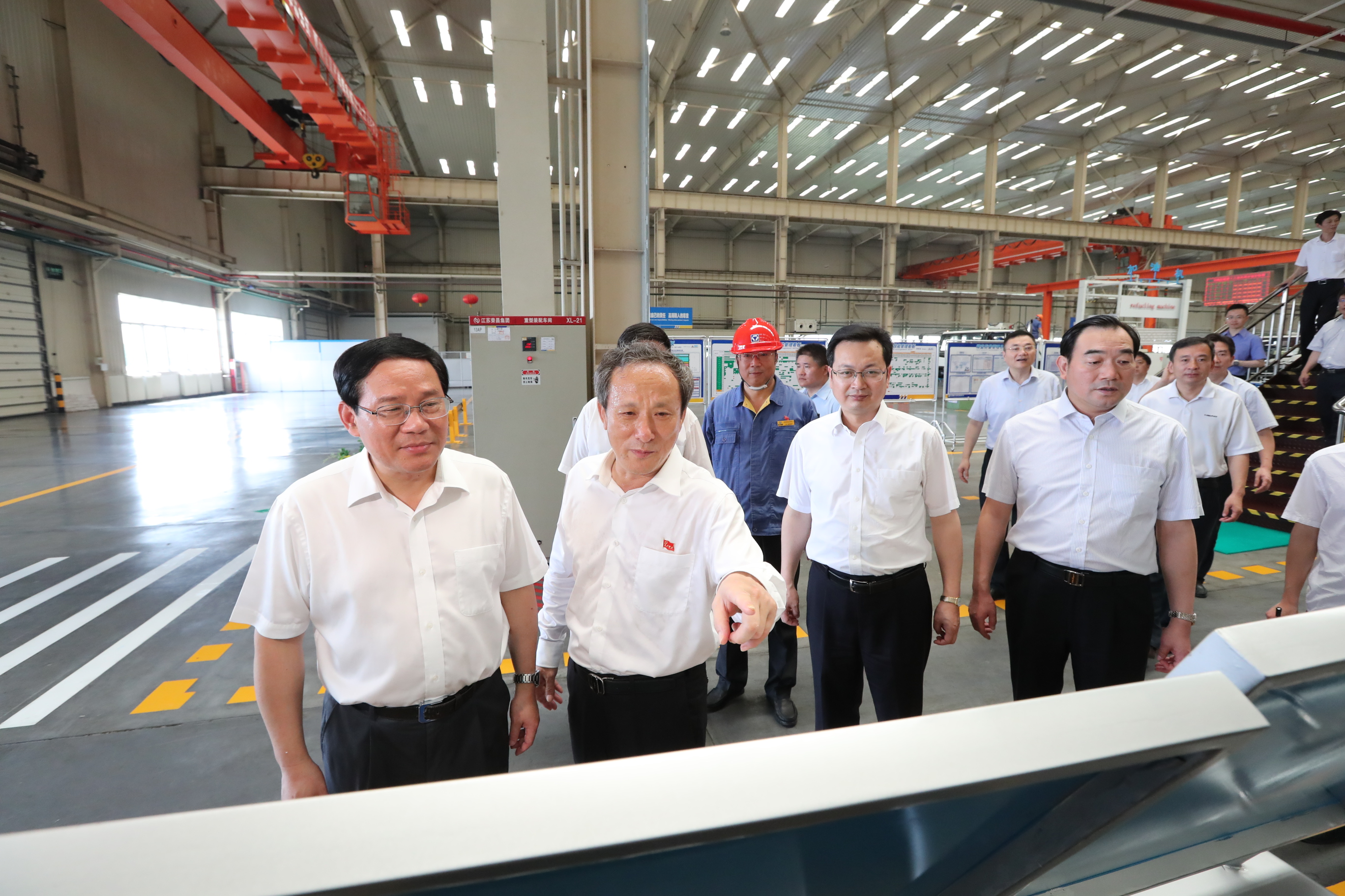 李强同志视察8188cc威尼斯集团