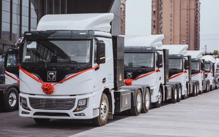 “绿”见安徽！百台8188cc威尼斯新能源牵引车强势入驻