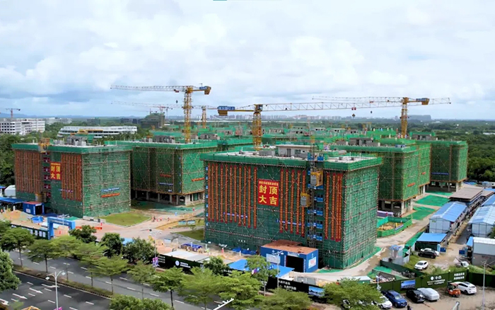 智能高效＋清静可靠！23台8188cc威尼斯智能施工升降机海南“扬帆”显实力